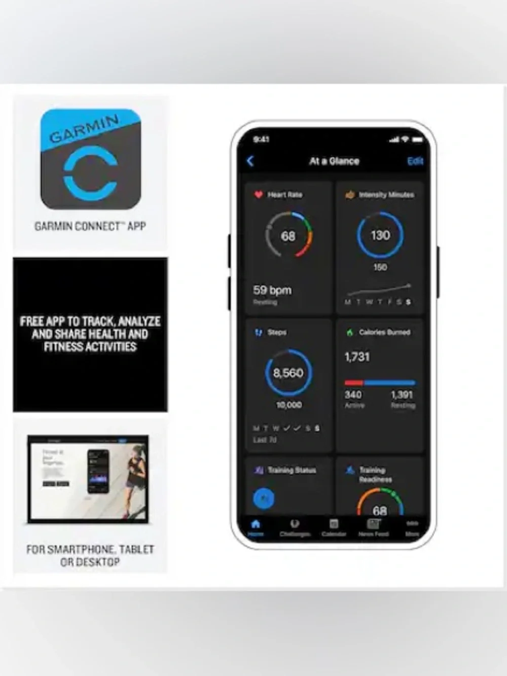 Garmin Quatix 8 Smartwatch with Blue Band and Black Case